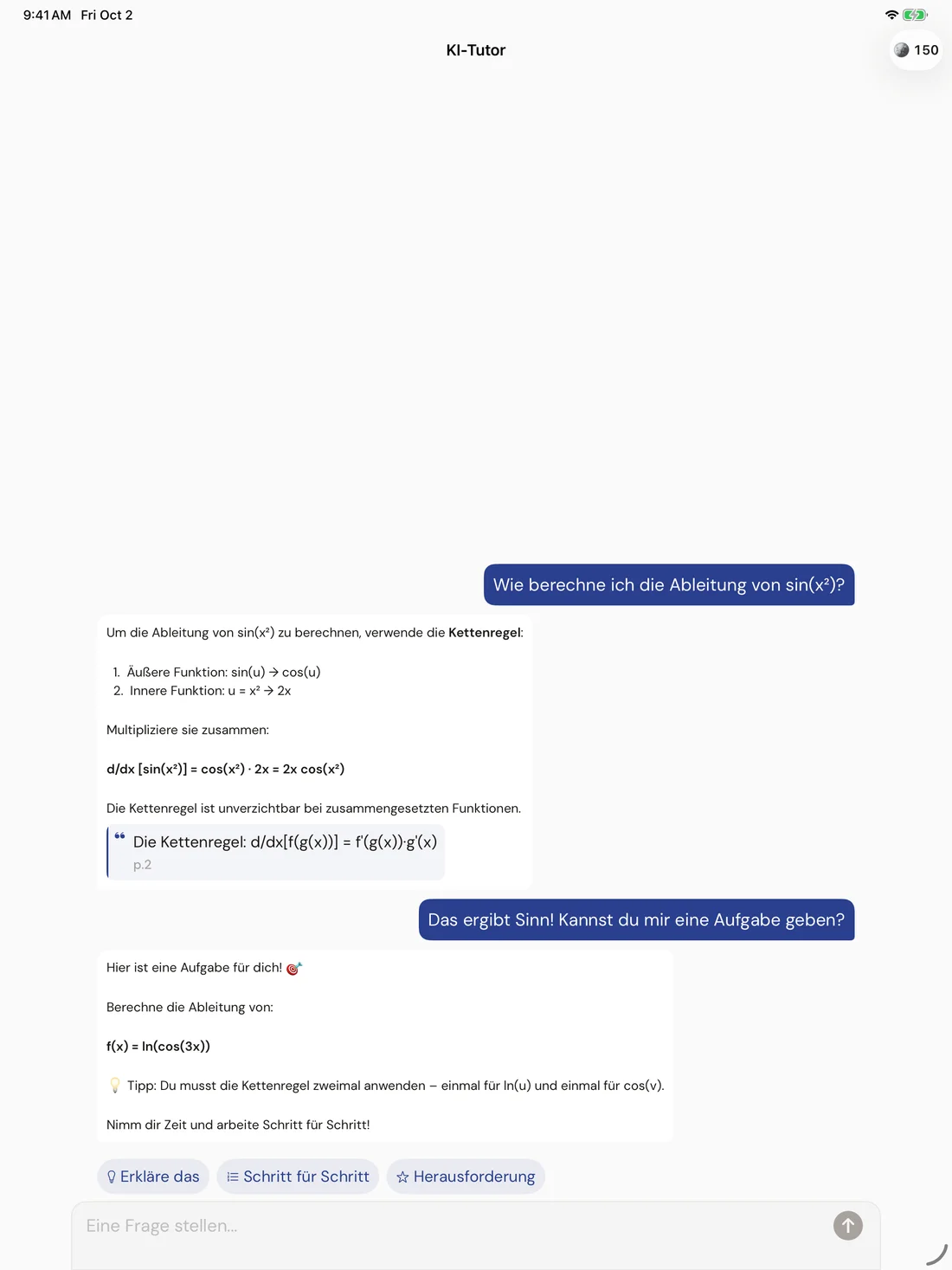 Brainfold — Hilfe im Kontext · iPad (de)
