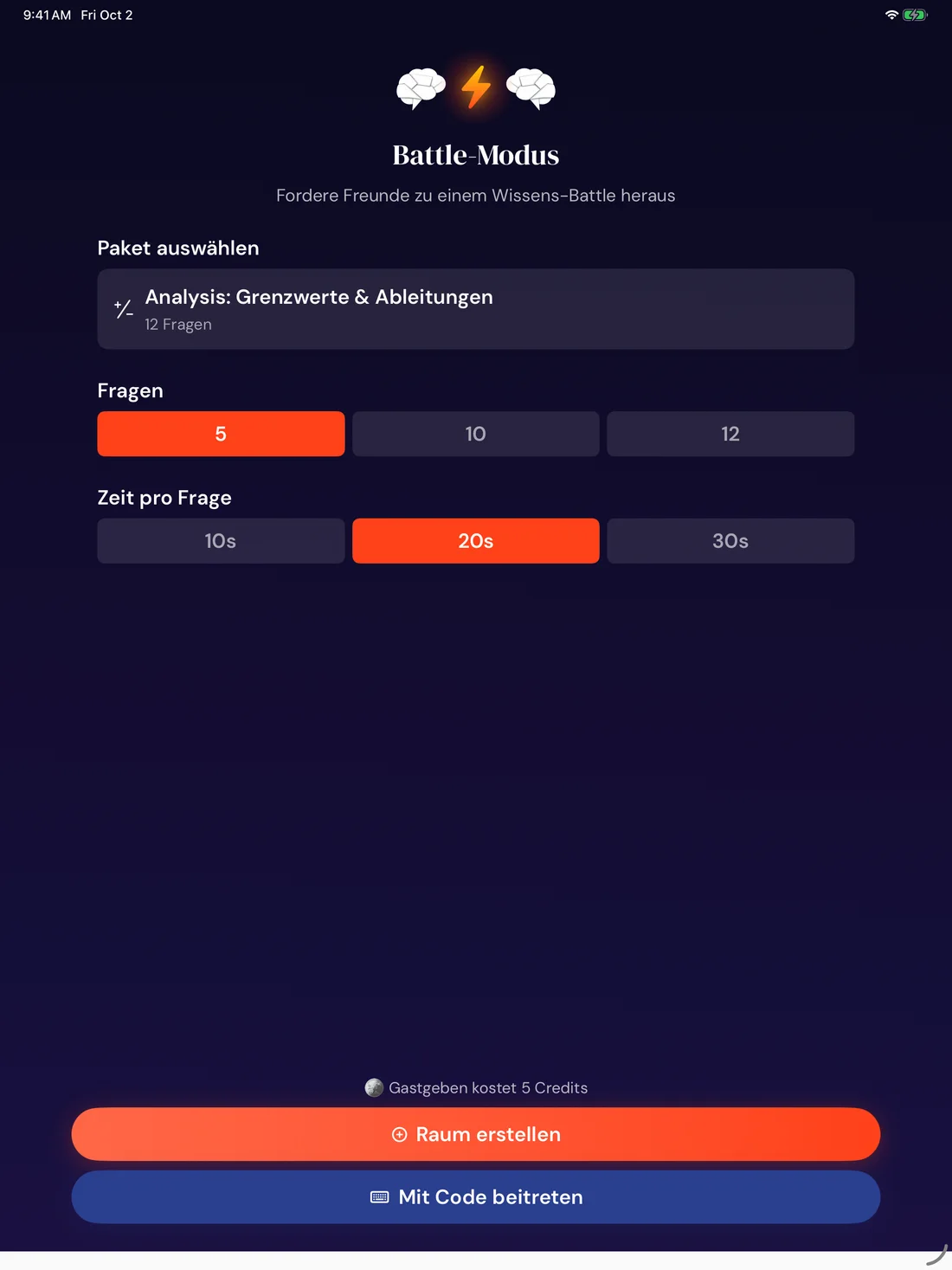 Brainfold — Duell-Modus · iPad (de)
