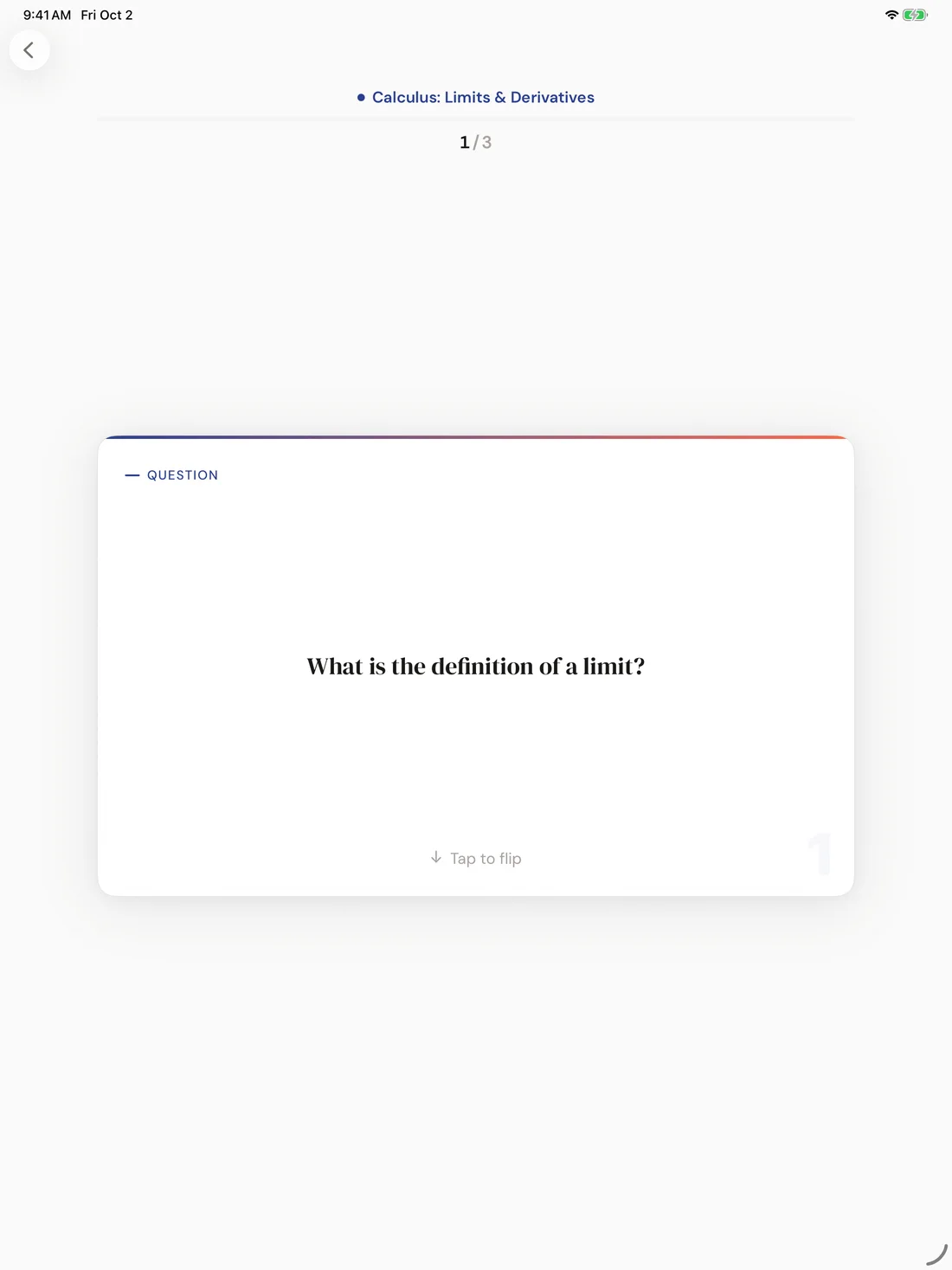 Brainfold — Books & PDFs. Into flashcards. · iPad (en-US)