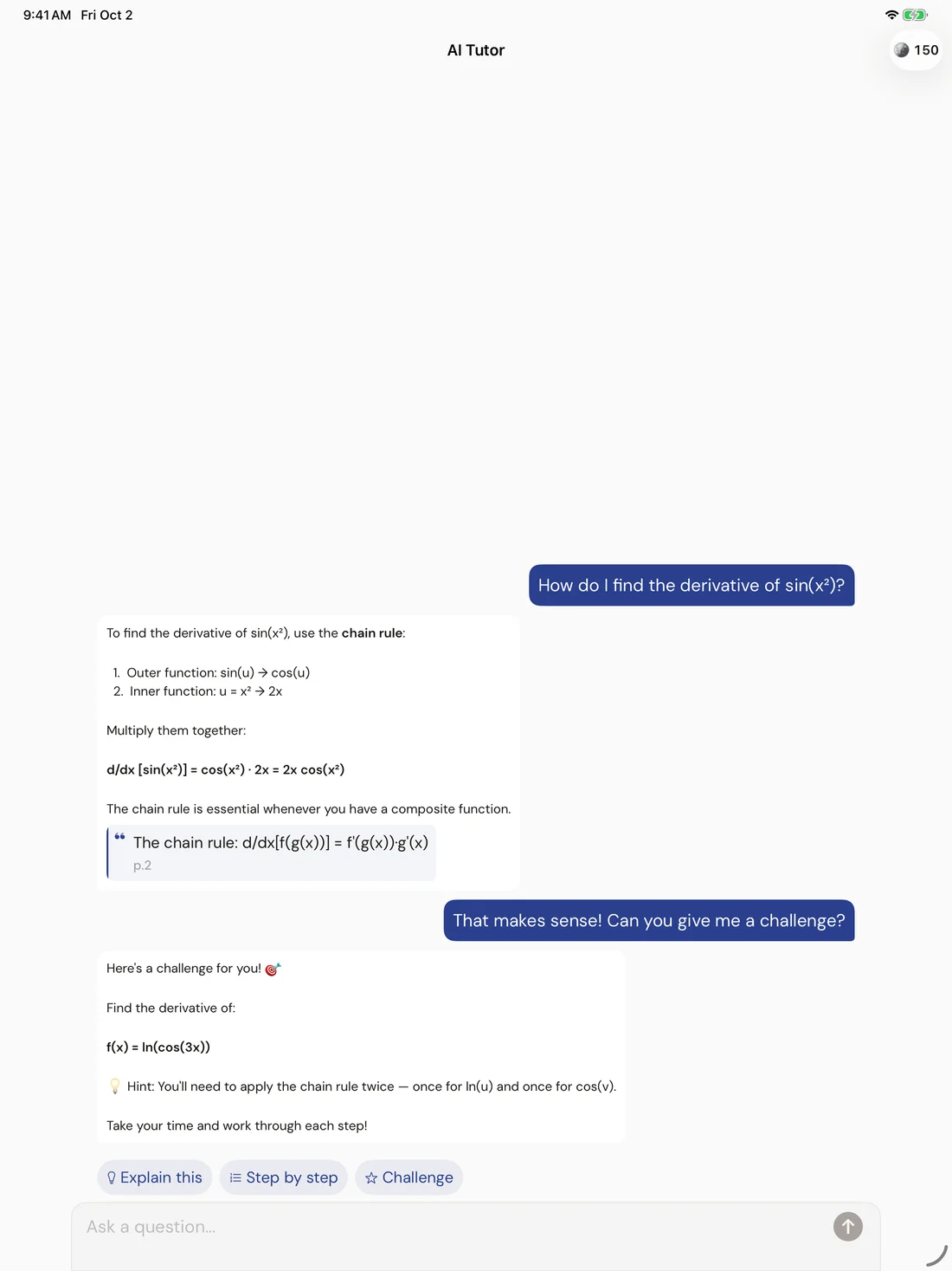Brainfold — Help in context · iPad (en-US)