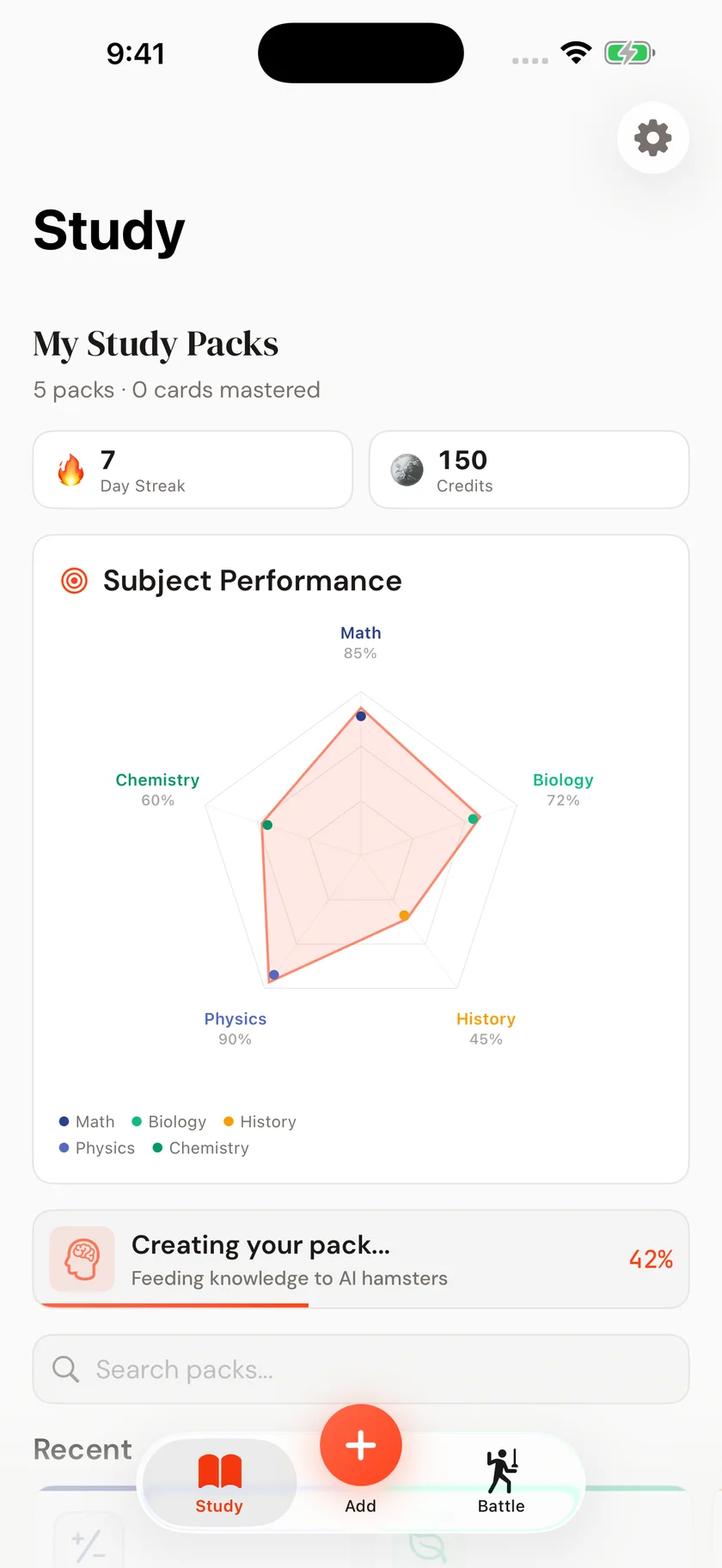 Brainfold — AI study companion (en-US)