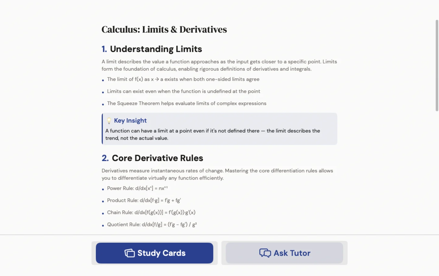 Brainfold — Rich summaries · Mac (en-US)