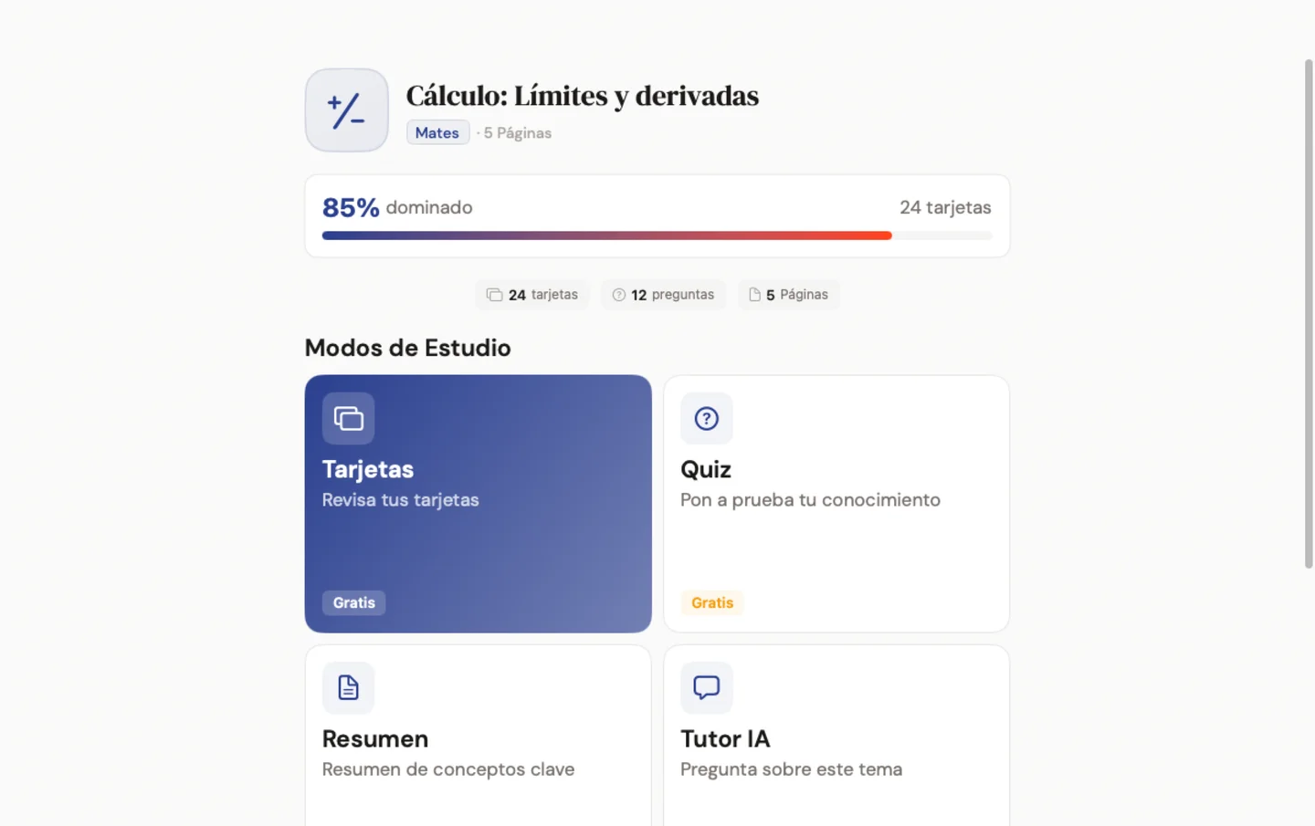Brainfold on Mac — es