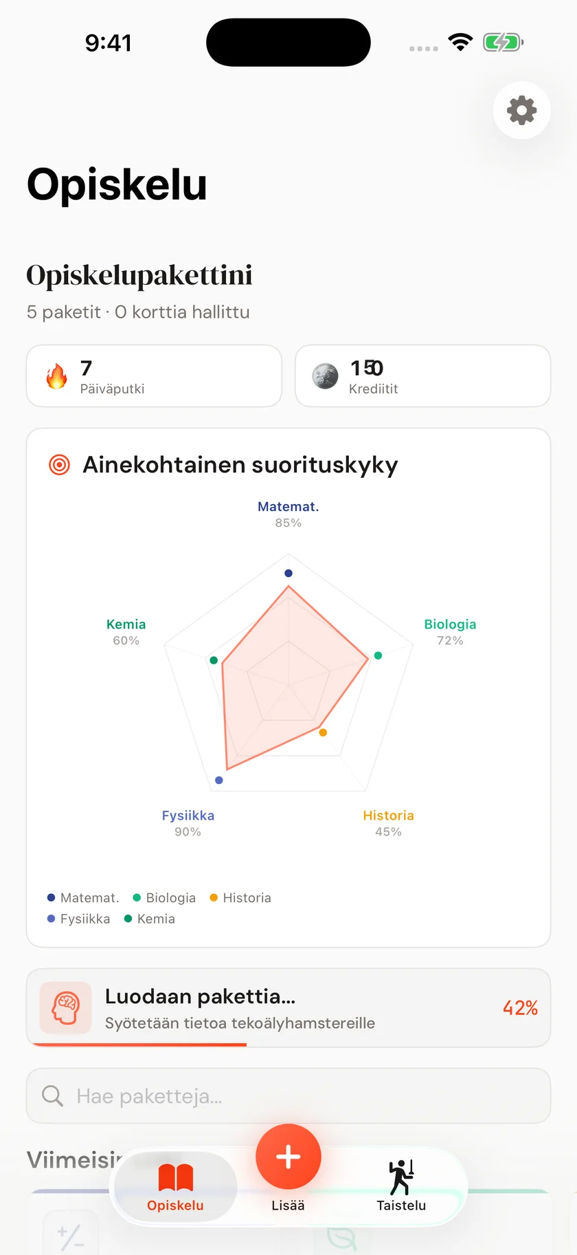 Brainfold — Tekoälypohjainen opiskelukumppani (fi)