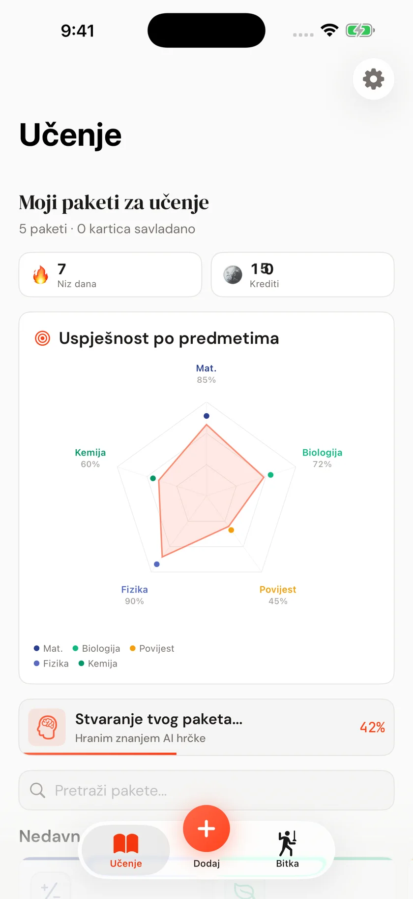 Brainfold — AI suputnik u učenju (hr)