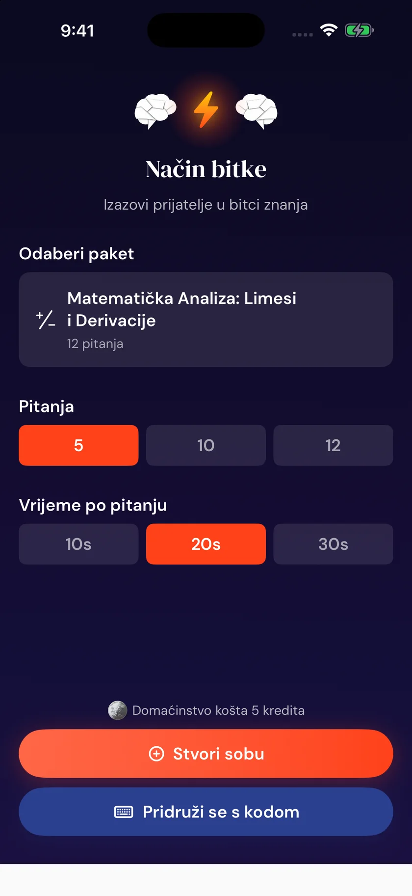 Brainfold — Način dvoboja (hr)