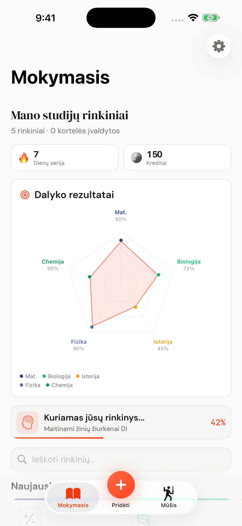 Brainfold — DI mokymosi pagalbininkas (lt)