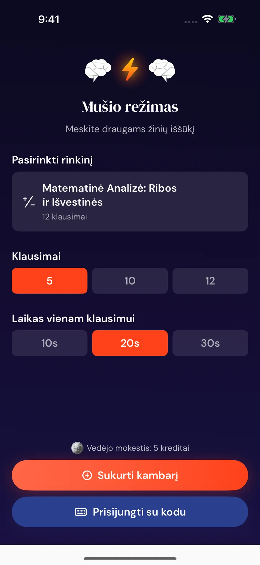 Brainfold — Dvikovos režimas (lt)