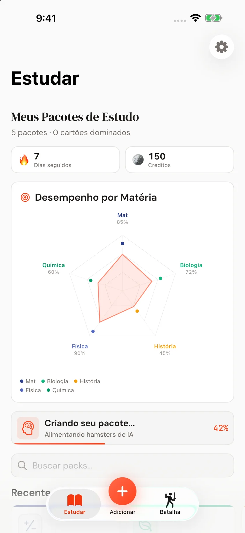 Brainfold — Assistente de estudos com IA (pt-BR)