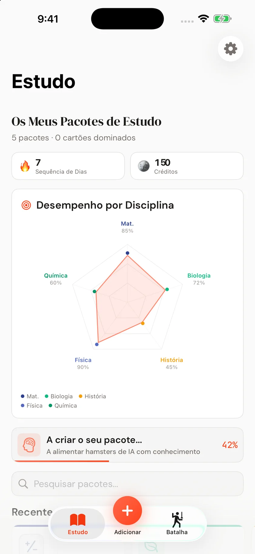 Brainfold — Companheiro de estudo com IA (pt-PT)