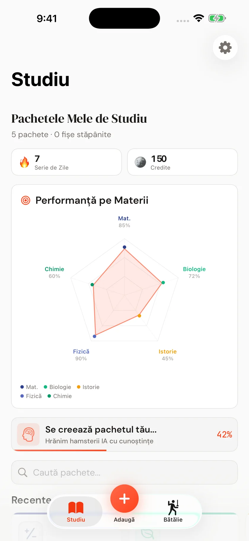 Brainfold — Asistent de studiu bazat pe IA (ro)