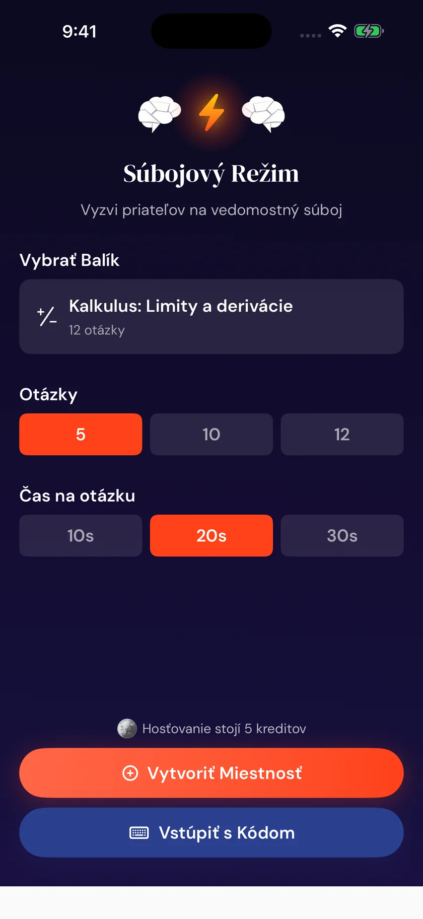 Brainfold — Režim súboja (sk)