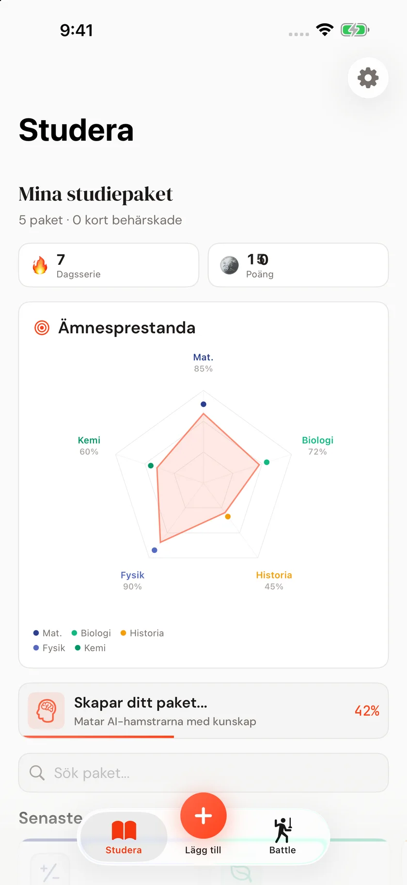 Brainfold — AI-studiekompis (sv)