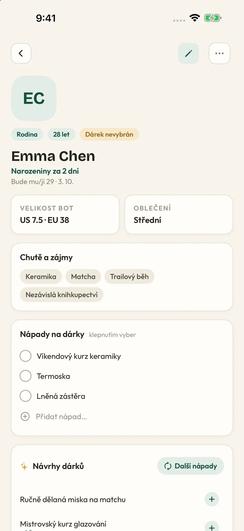 Giftly — Drobné detaily (cs)