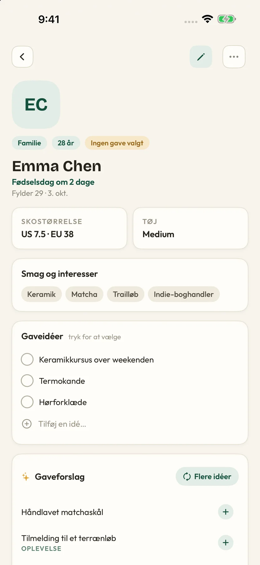 Giftly — De små detaljer (da)