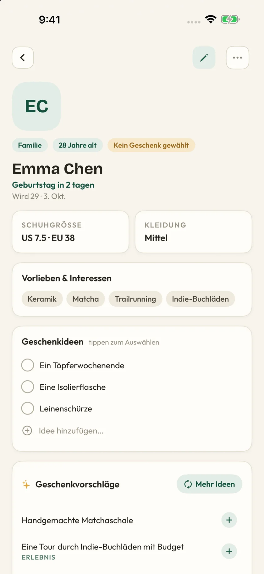 Giftly — Die kleinen Details (de)