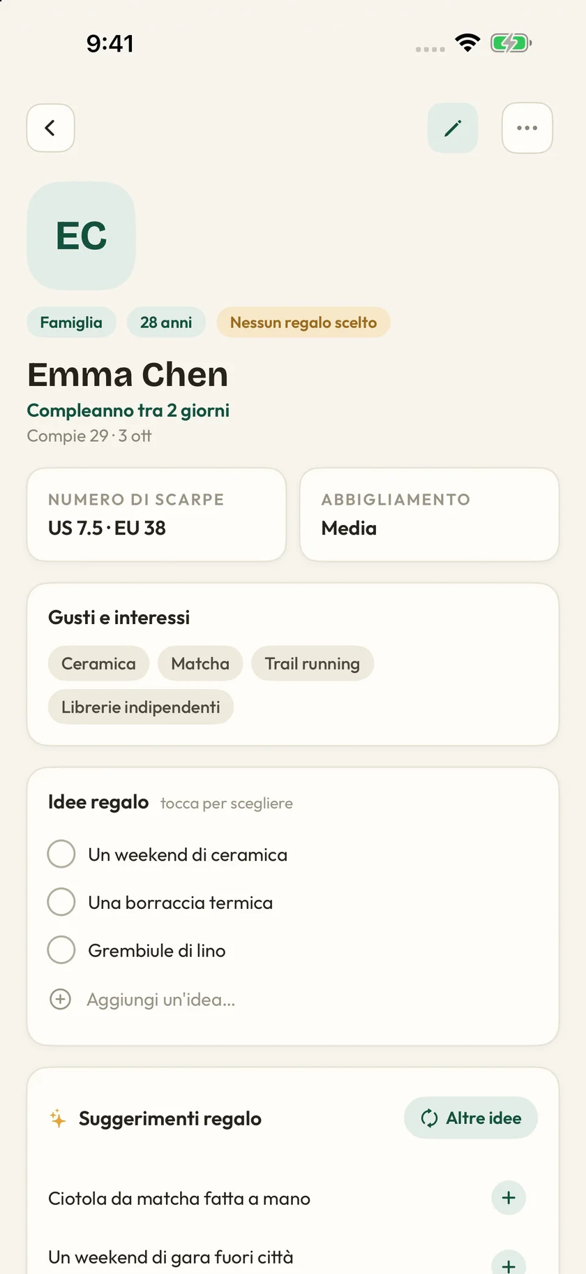 Giftly — Idee certe, niente tentativi alla cieca (it)