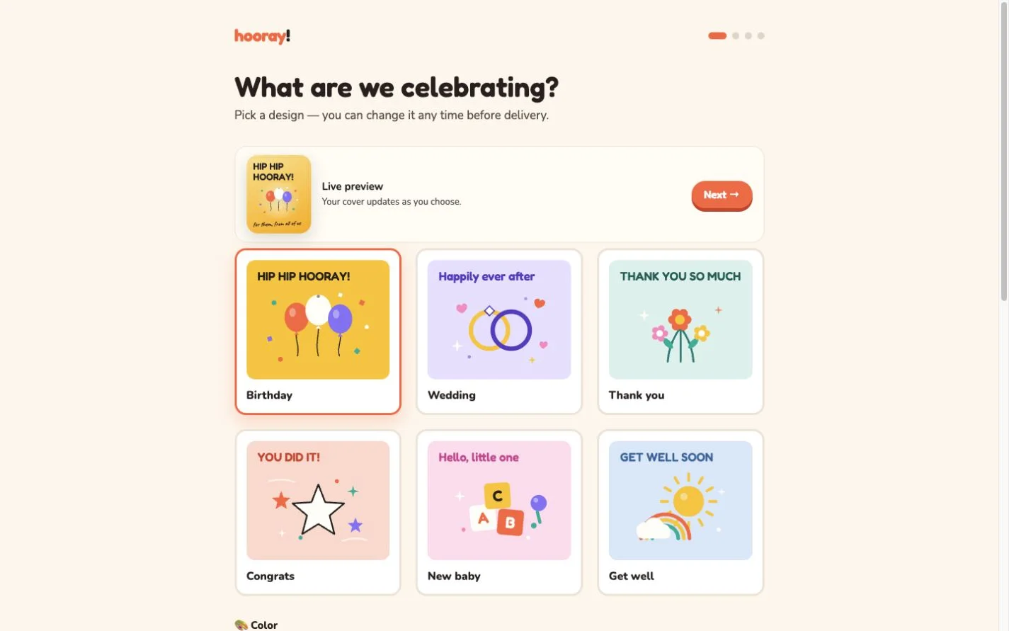 Hooray — Celebrate together (en-IN)