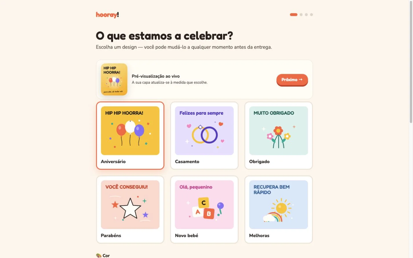 Hooray — Festejem juntos. (pt-PT)