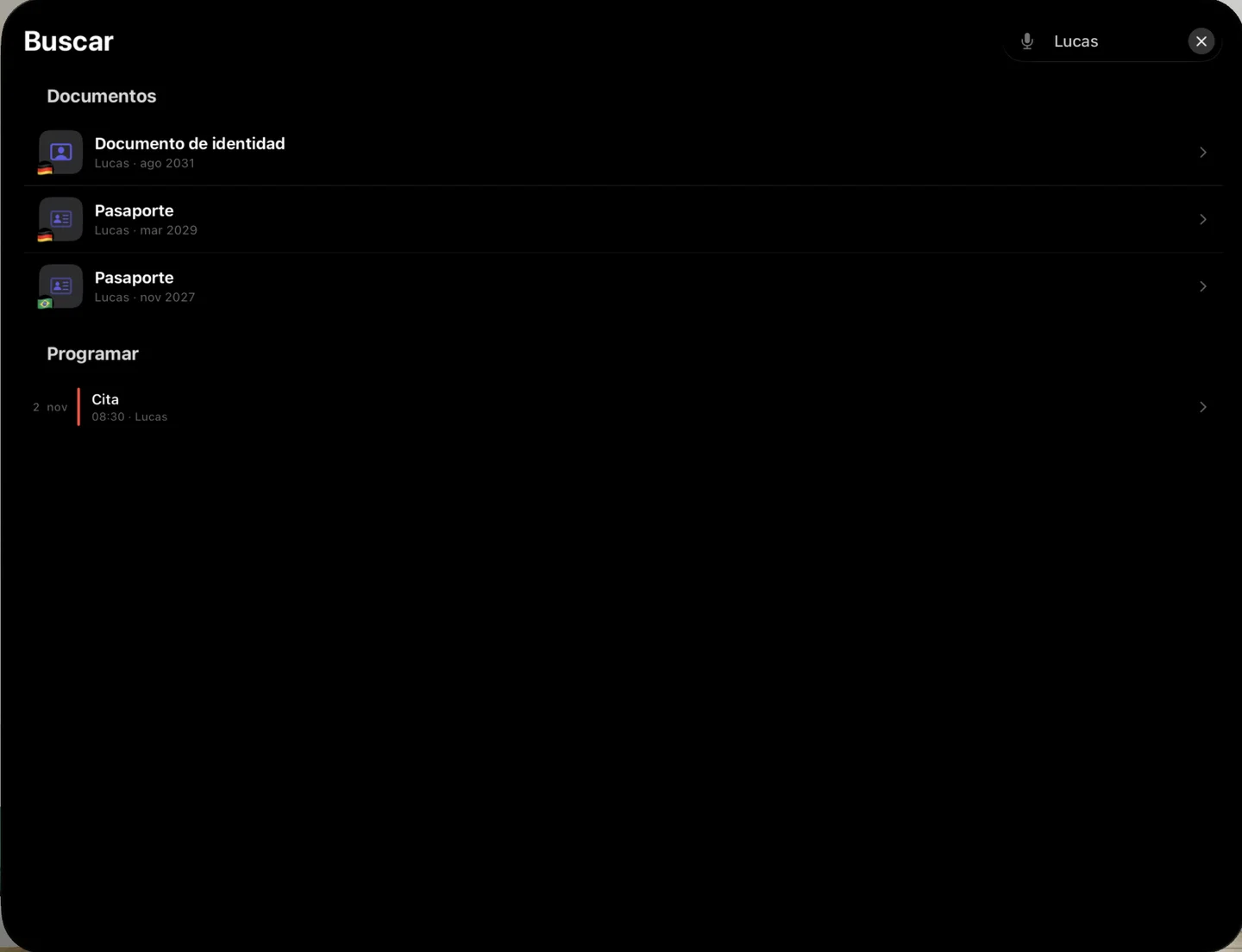 Kinfold — Encuéntralo y sigue. · Apple Vision Pro (es-US)