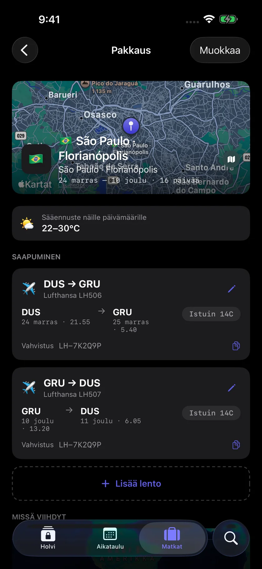 Kinfold — Joka matkalle selkeä suunnitelma. (fi)