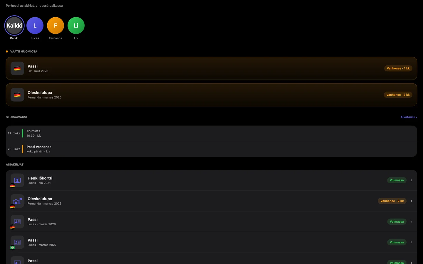 Kinfold on Mac — fi