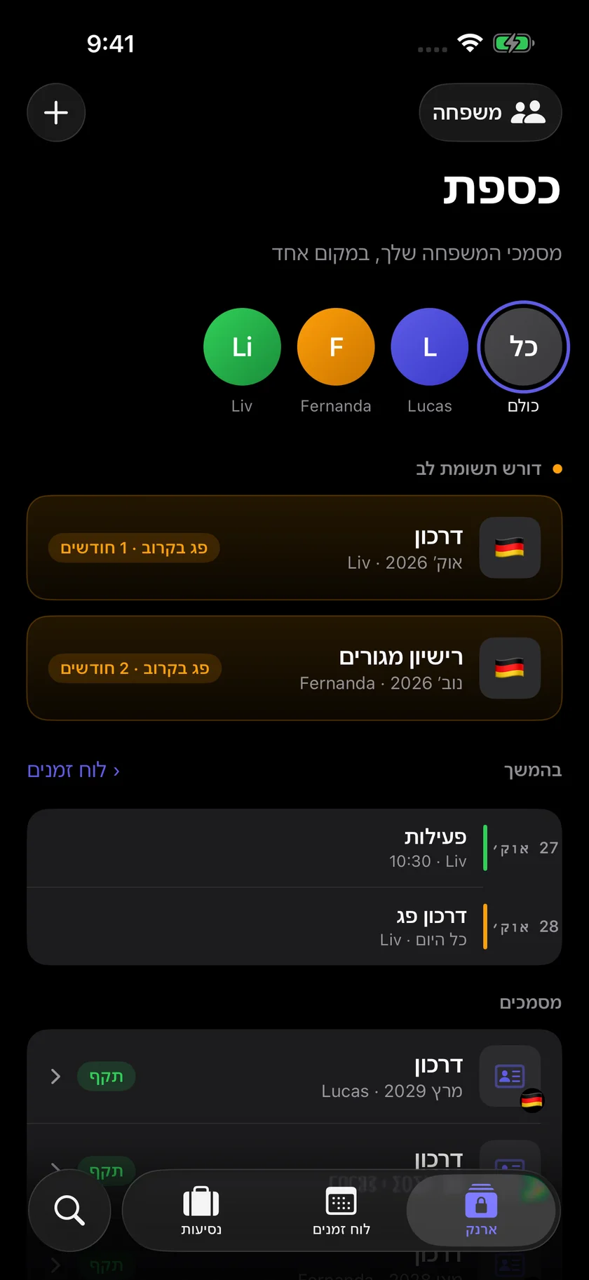 Kinfold — המשפחה מוכנה לצאת. (he)
