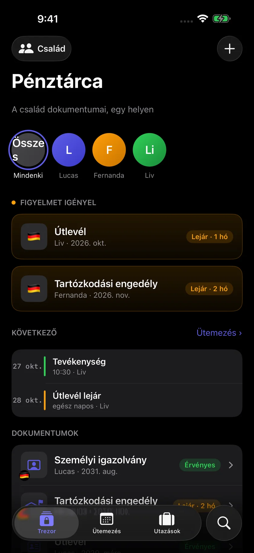 Kinfold — A család indulásra készen. (hu)