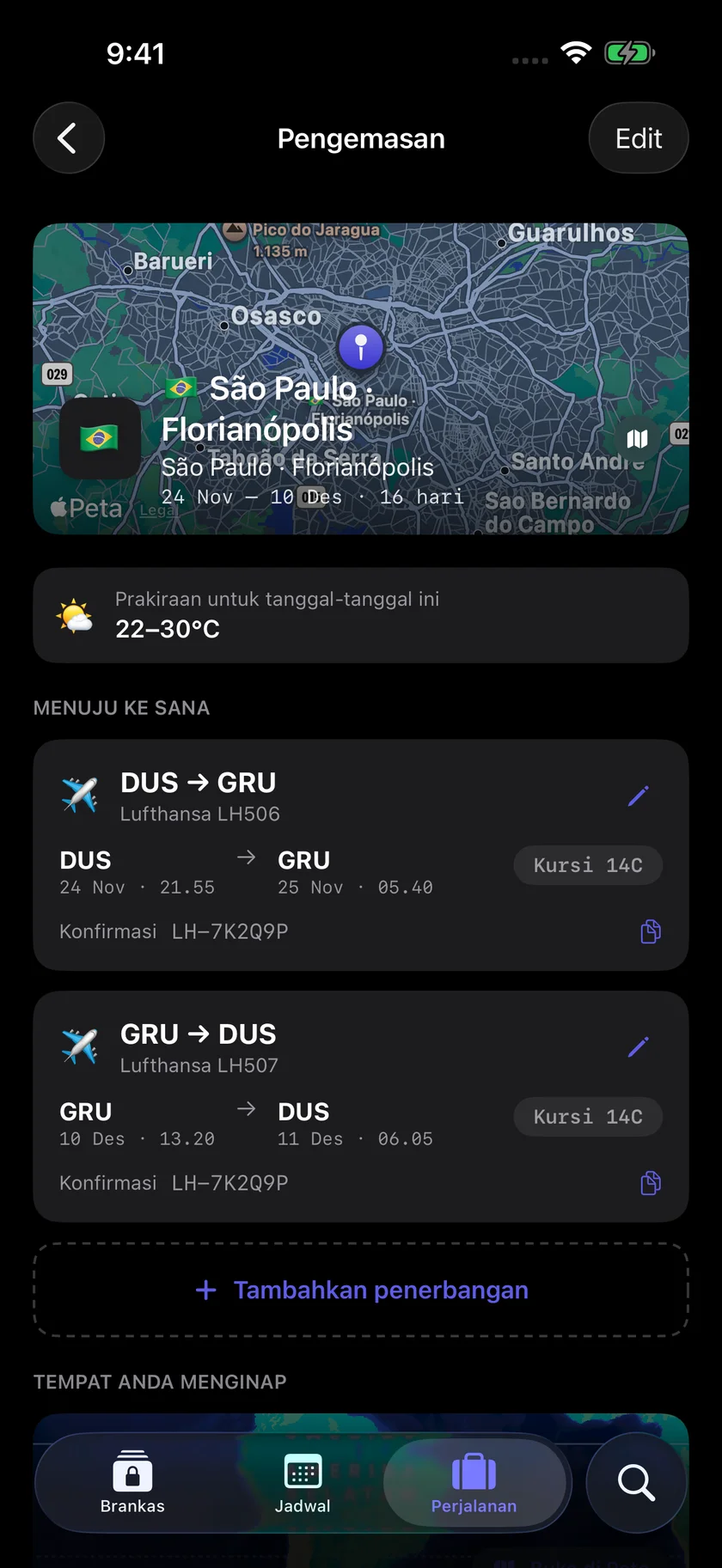 Kinfold — Setiap perjalanan. Rencana jelas. (id)