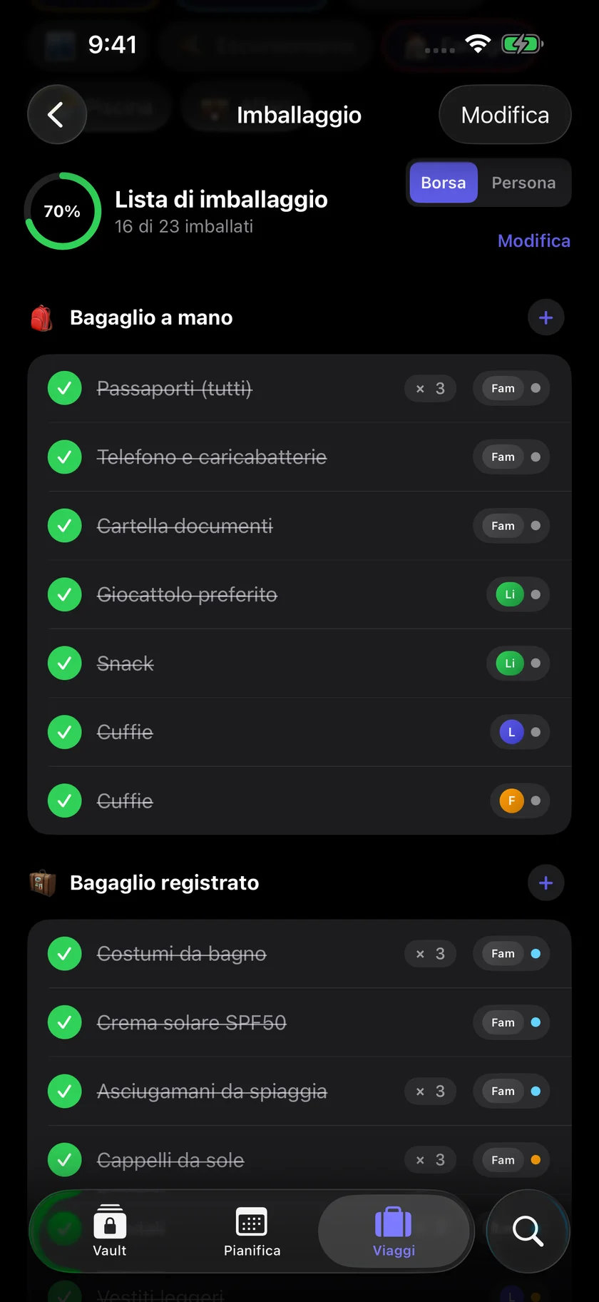 Kinfold — Prepara le valigie per tutti. (it)