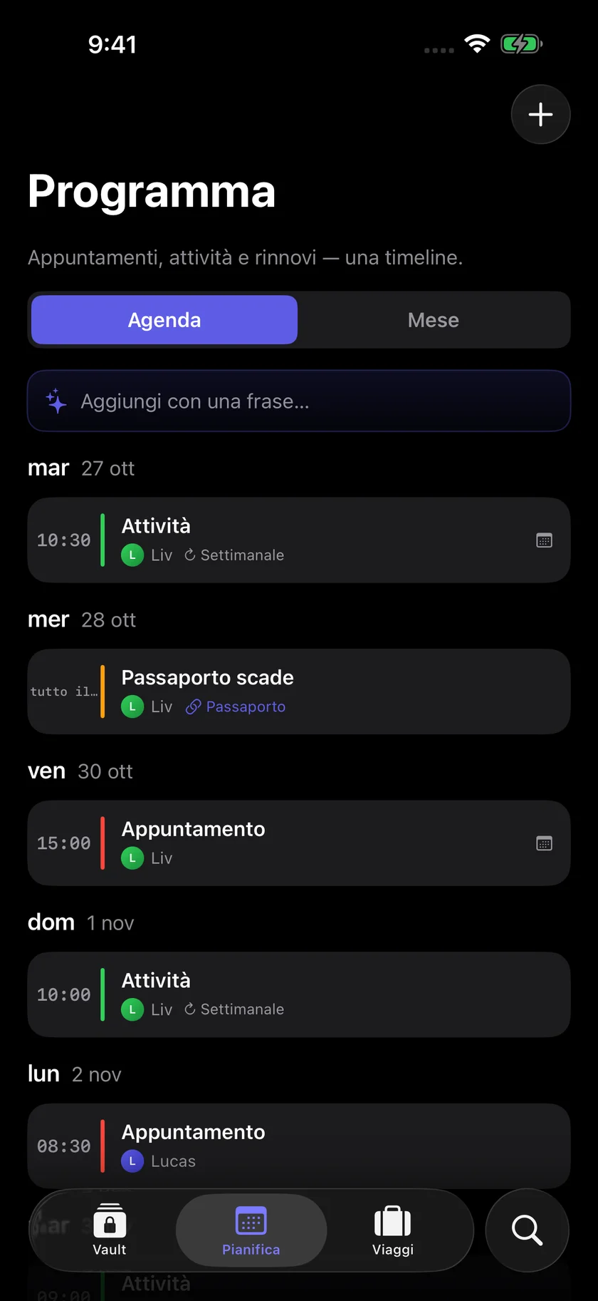 Kinfold — Un’agenda per la famiglia. (it)