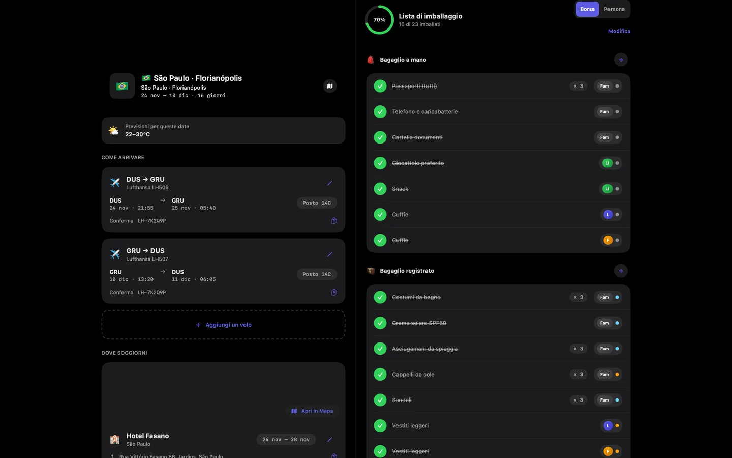 Kinfold — Prepara le valigie per tutti. · Mac (it)