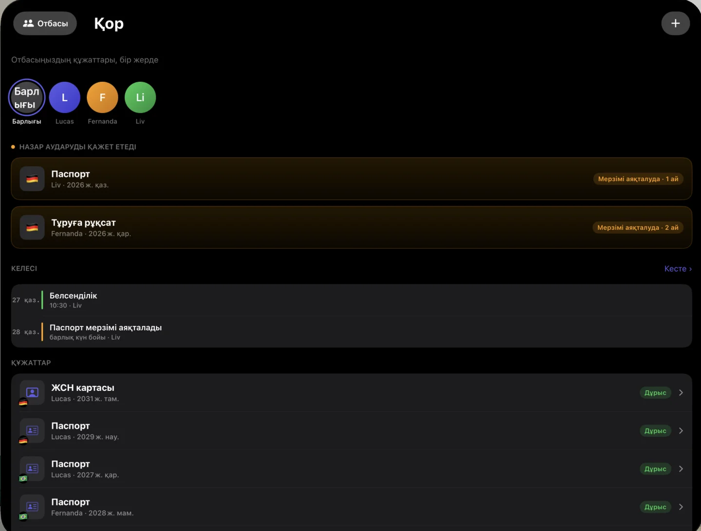 Kinfold on Apple Vision Pro — kk