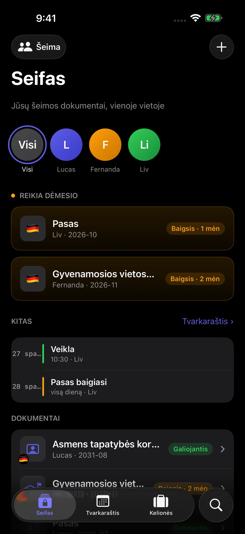 Kinfold — Šeima pasiruošusi kelionei. (lt)