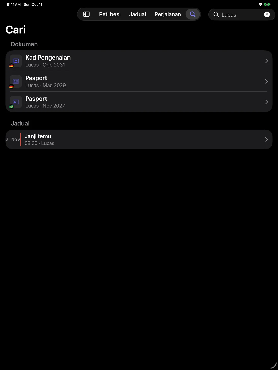 Kinfold — Cari. Teruskan hari. · iPad (ms)