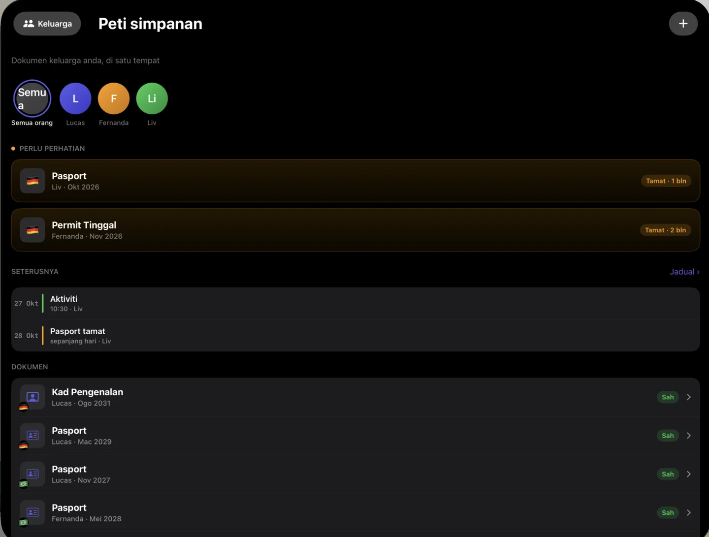 Kinfold on Apple Vision Pro — ms