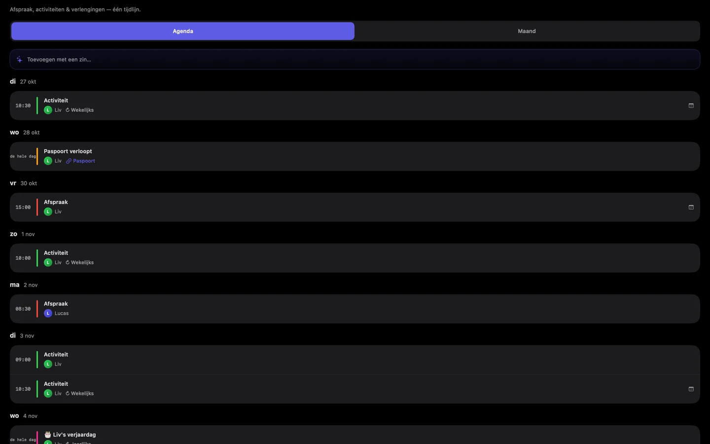 Kinfold — Eén agenda voor je gezin. · Mac (nl)