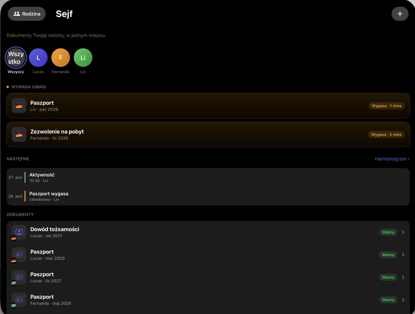 Kinfold on Apple Vision Pro — pl