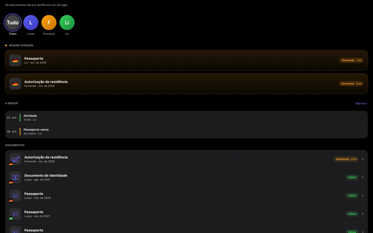 Kinfold on Mac — pt-BR
