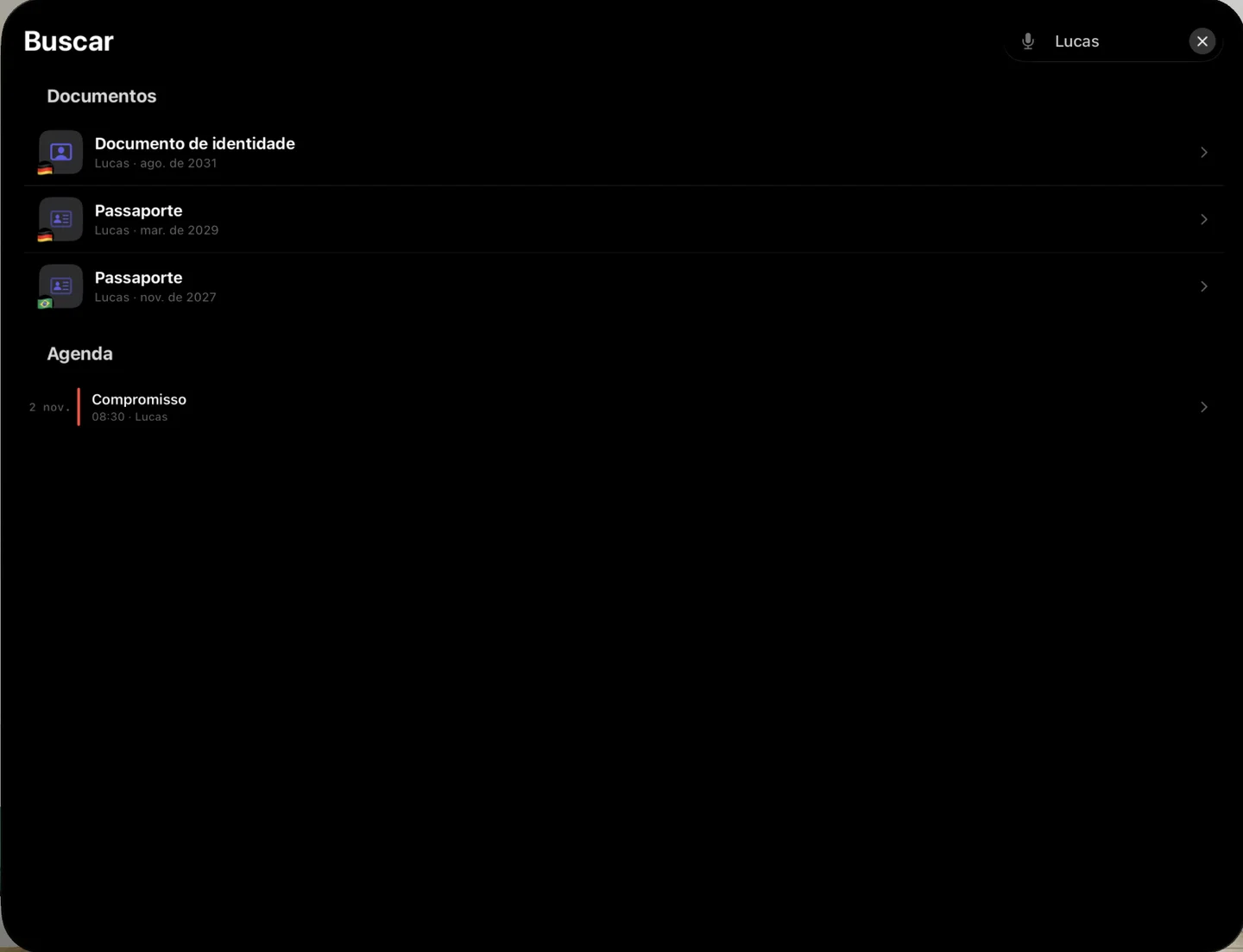 Kinfold — Encontre. Siga seu dia. · Apple Vision Pro (pt-BR)