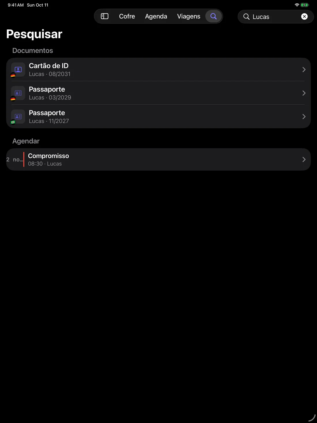 Kinfold — Encontre. Continue o dia. · iPad (pt-PT)