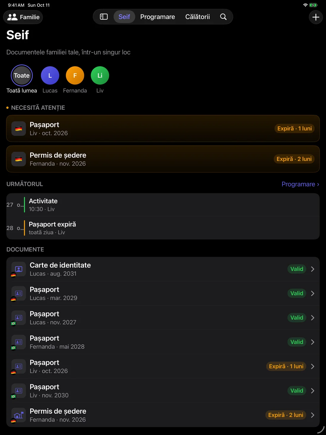 Kinfold on iPad — ro