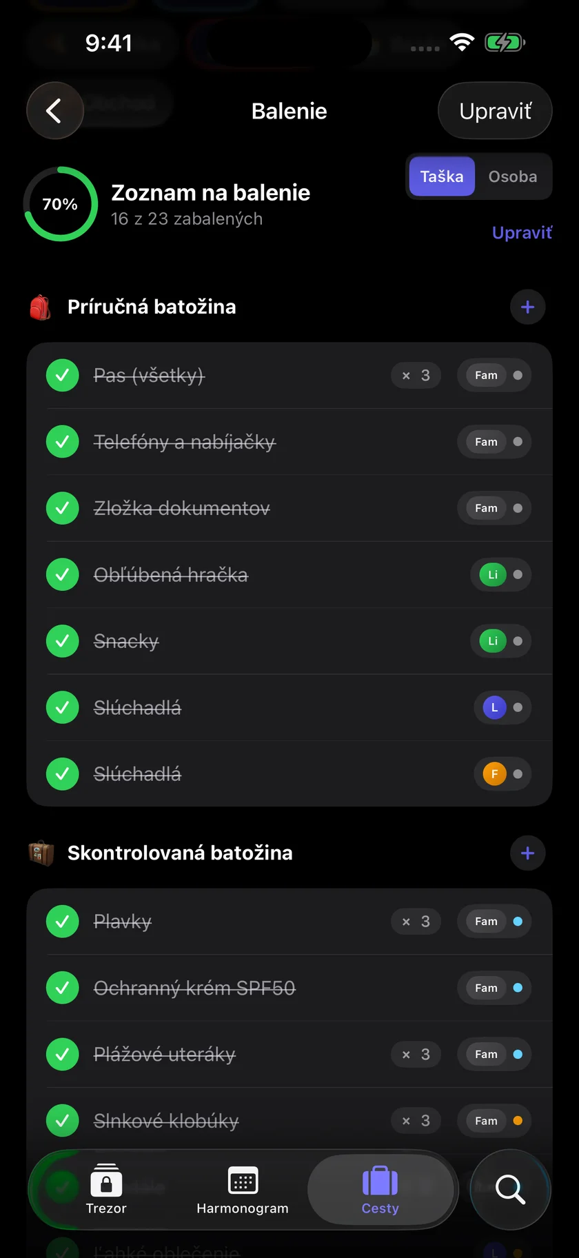 Kinfold — Zbaľte veci pre všetkých. (sk)