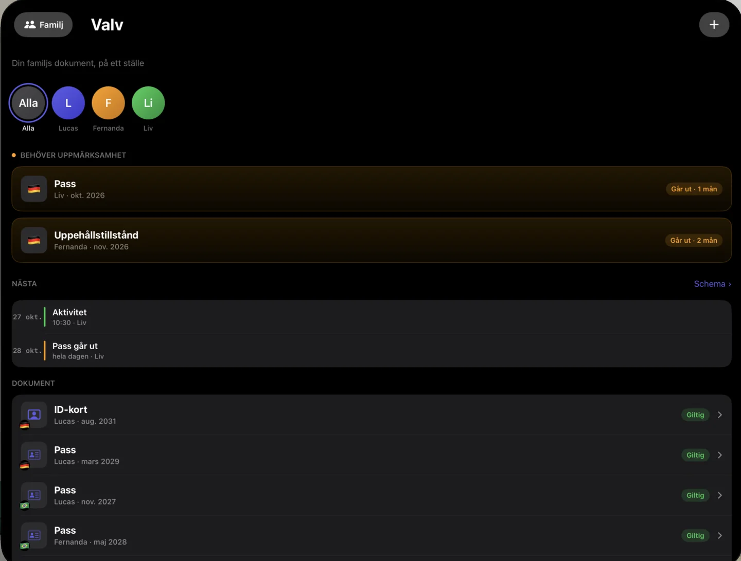 Kinfold on Apple Vision Pro — sv