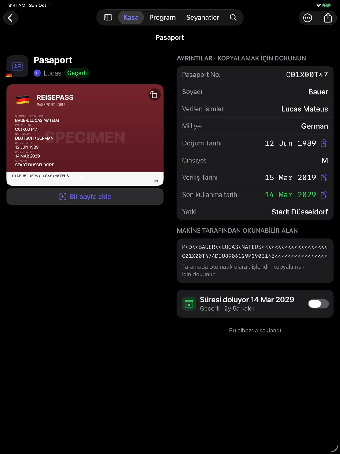 Kinfold — Ayrıntılar tek dokunuşla. · iPad (tr)