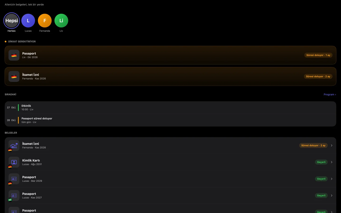 Kinfold on Mac — tr