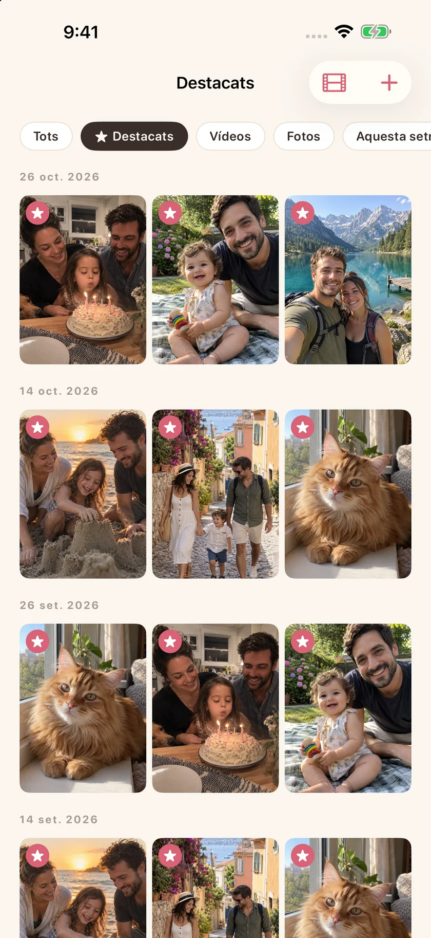 Memories — Moments destacats (ca)