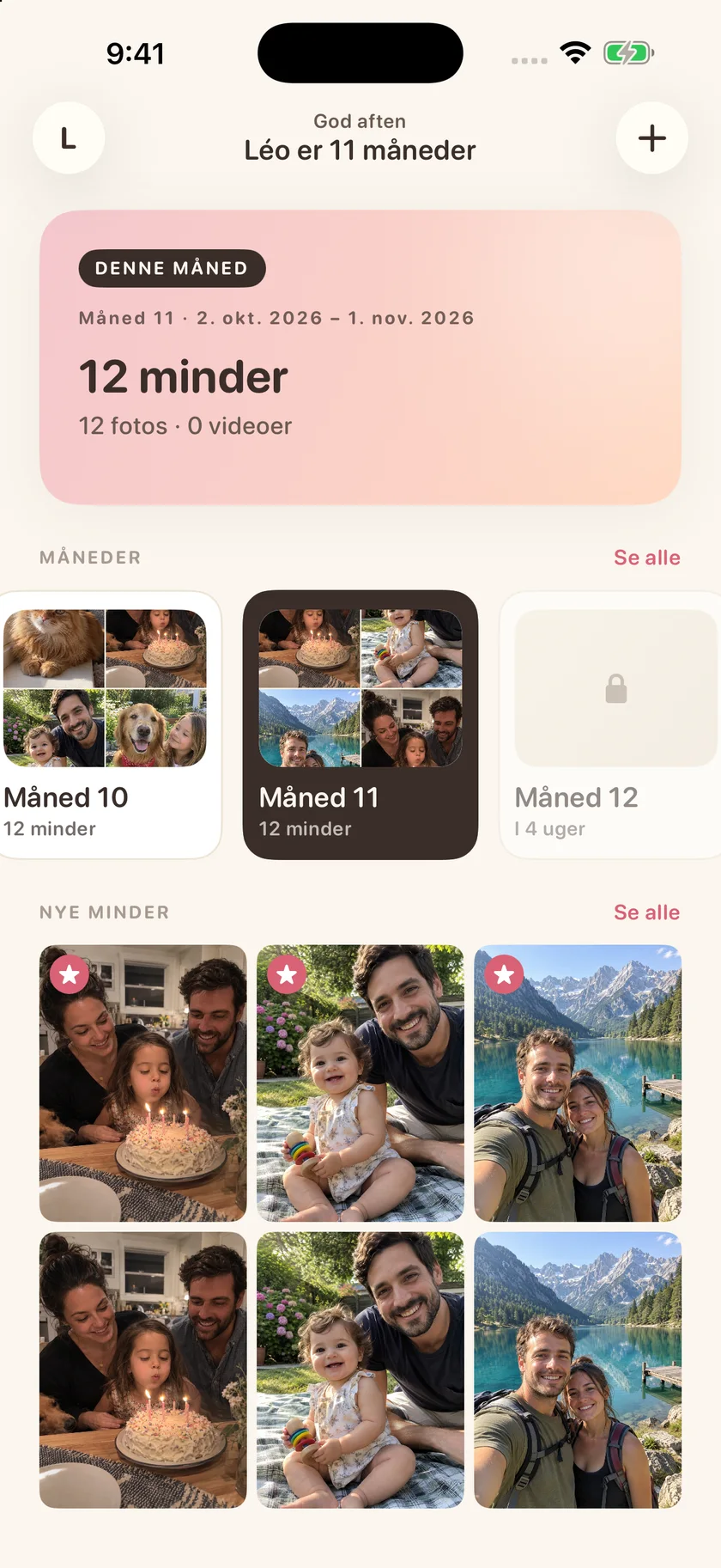 Memories — Din personlige tidslinje (da)