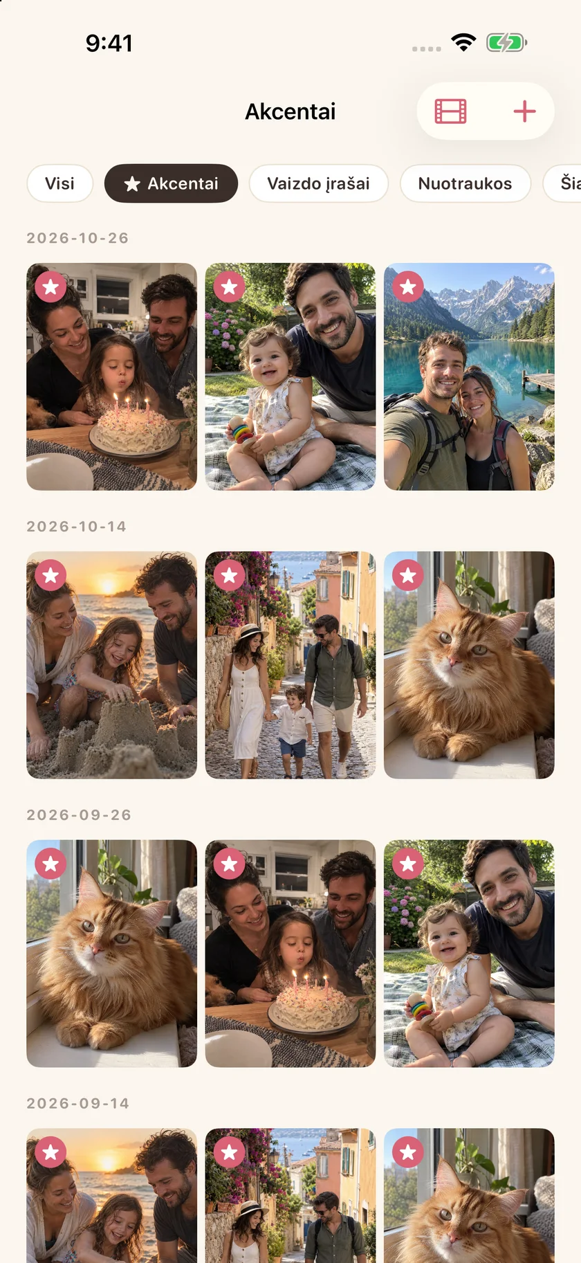Memories — Svarbiausi momentai (lt)