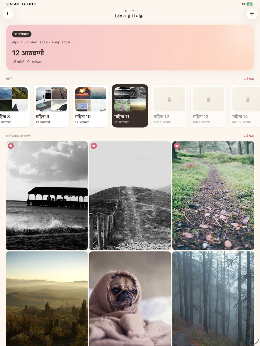 Memories on iPad — mr